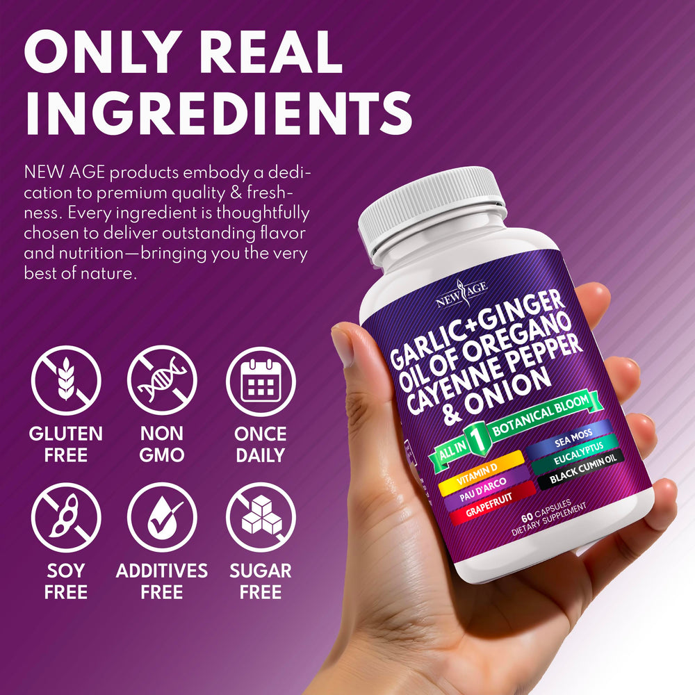 NEW AGE Black Seed capsules are part of the blend