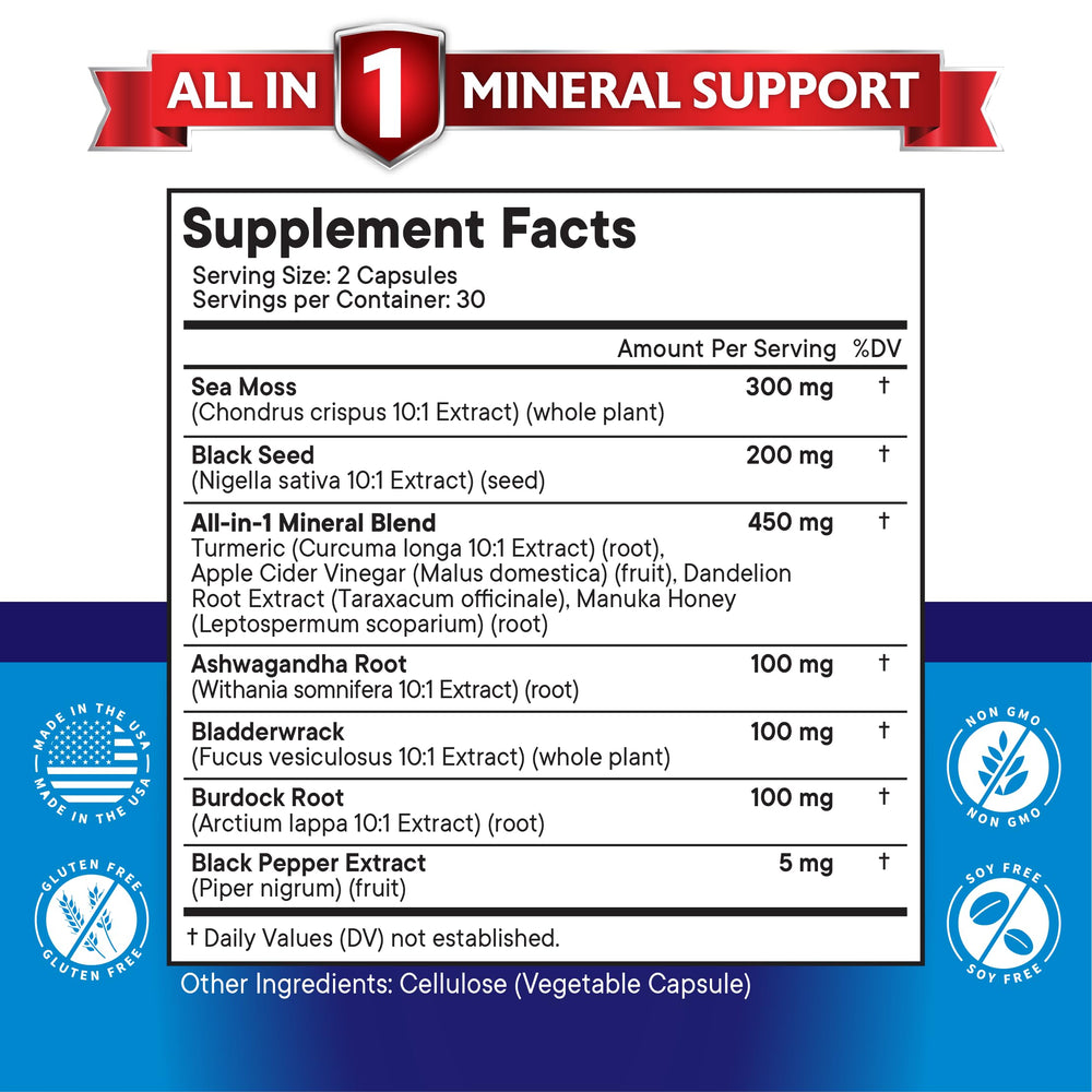 NEW AGE bladderwrack root powder with sea vegetable blend for mineral nourishment.