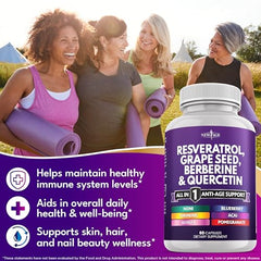 NEW AGE Bottle with label showing trusted ingredients promise.