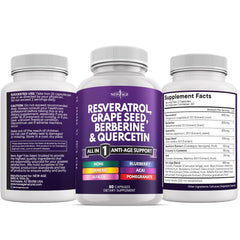 NEW AGE Capsules spilled beside a bottle for convenient supplementation.