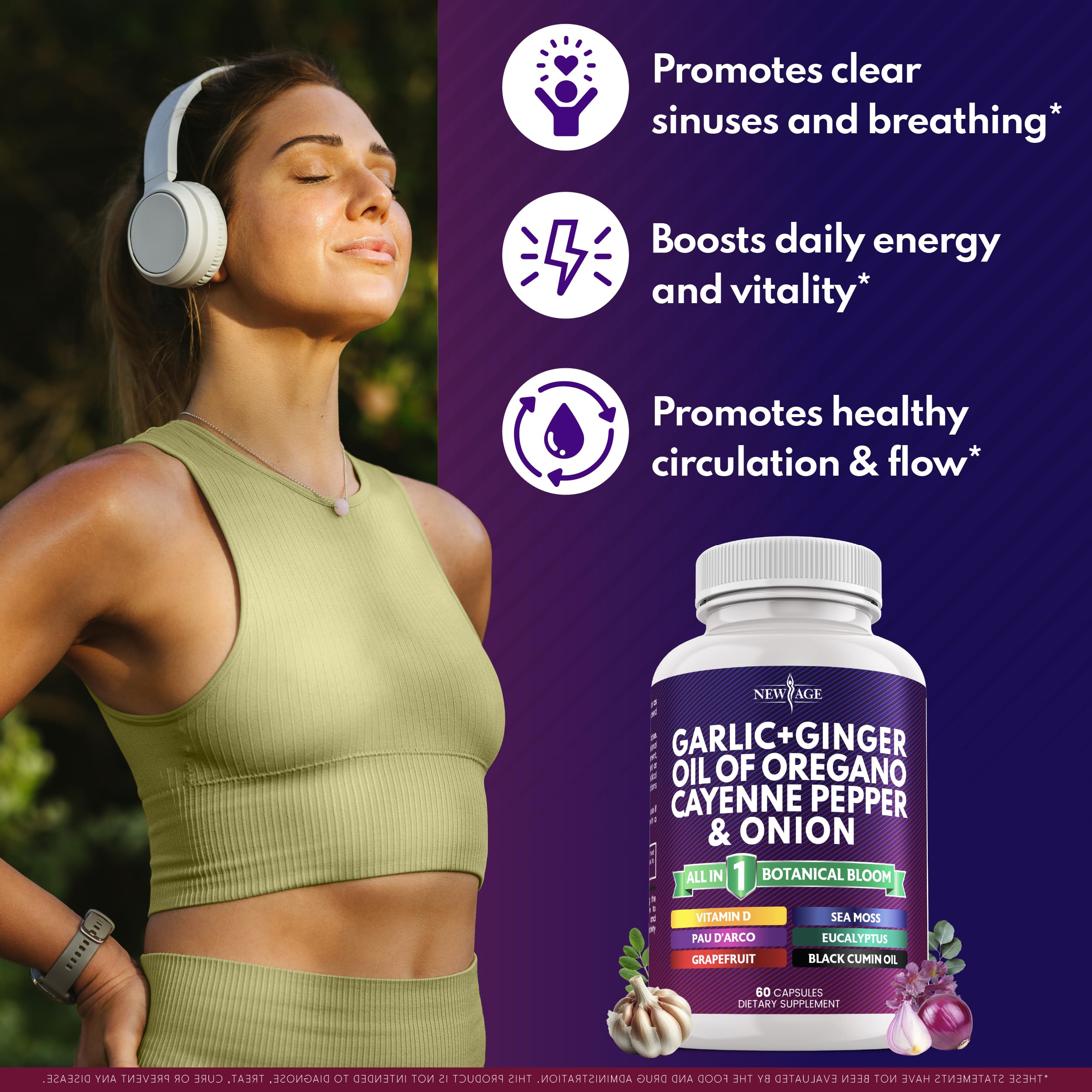 NEW AGE Cayenne Pepper capsules illustrate spicy support for metabolism and energy.
