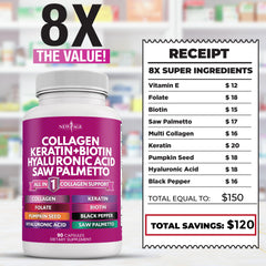 NEW AGE Collagen Pills packaging box displayed for long-term daily wellness