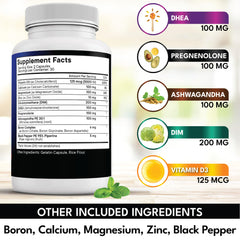 NEW AGE DHEA with DIM and boron complex for hormonal balance
