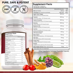 NEW AGE Gymnema Sylvestre capsules for mindful sugar balance awareness.