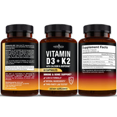NEW AGE supplement bottle on kitchen counter ready for daily use.