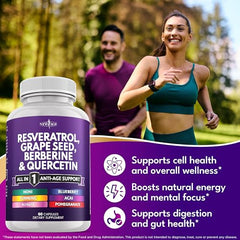 NEW AGE Noni-Acai capsules close-up on a clean surface.