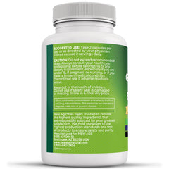 New Age olive leaf extract capsule clear view supports convenient daily wellness.
