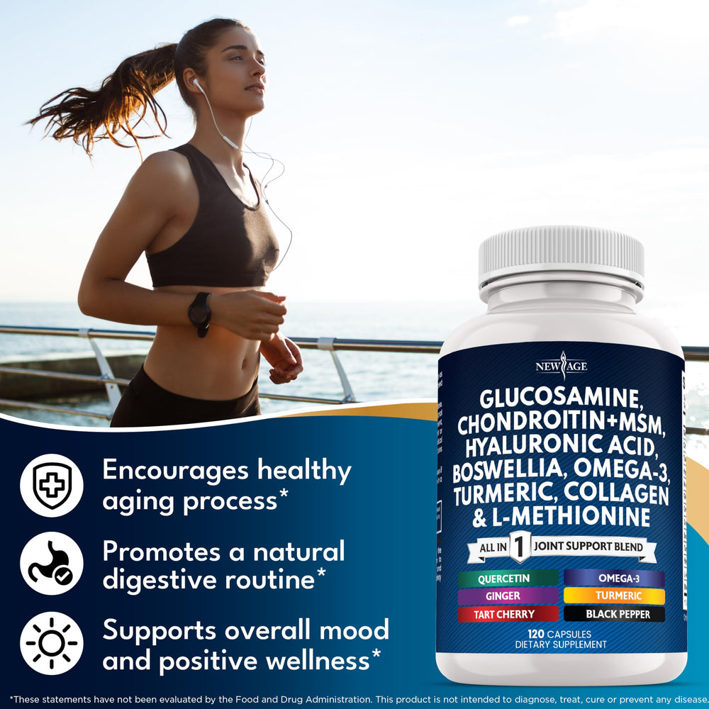 NEW AGE omega-3 softgels fish-oil alternative for daily wellness