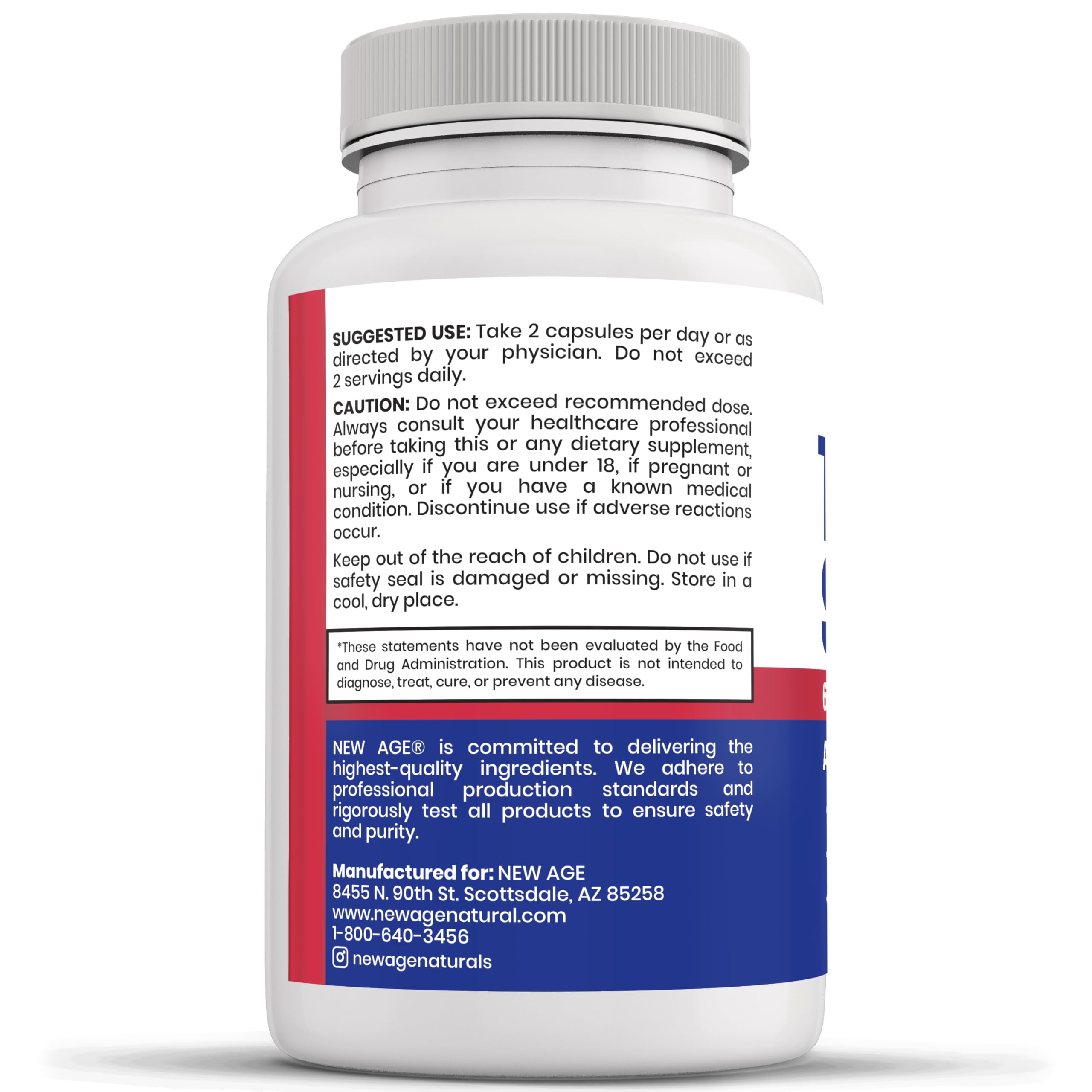 NEW AGE turmeric and schisandra capsules add color and vitality.