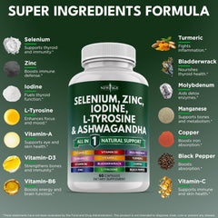 NEW AGE capsules closeup showing essential minerals for energy balance