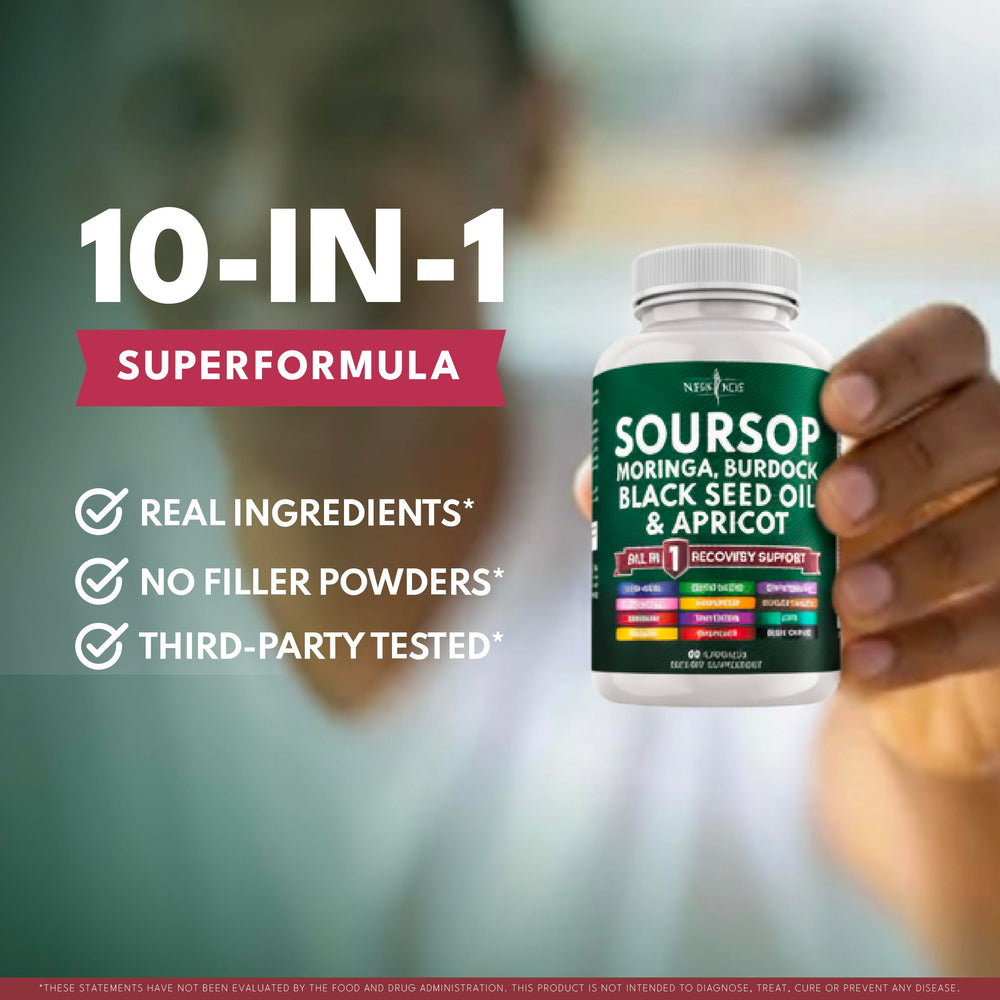 NEW AGE Soursop Supplement USA manufacturing facility emphasis on safety