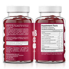 Berry gummies with vitamin C boost for immune support