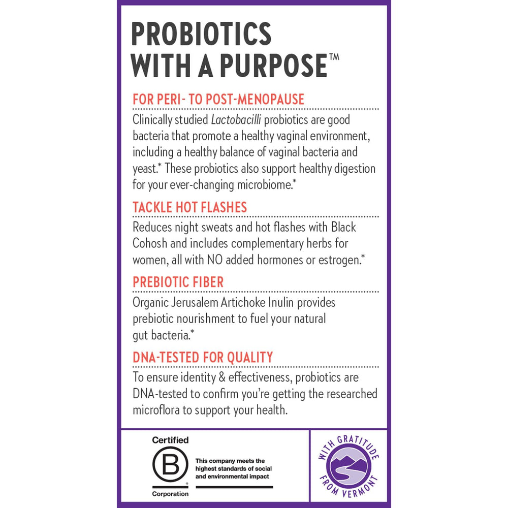 Lifestyle image of someone taking New Chapter All-Flora Probiotic daily.