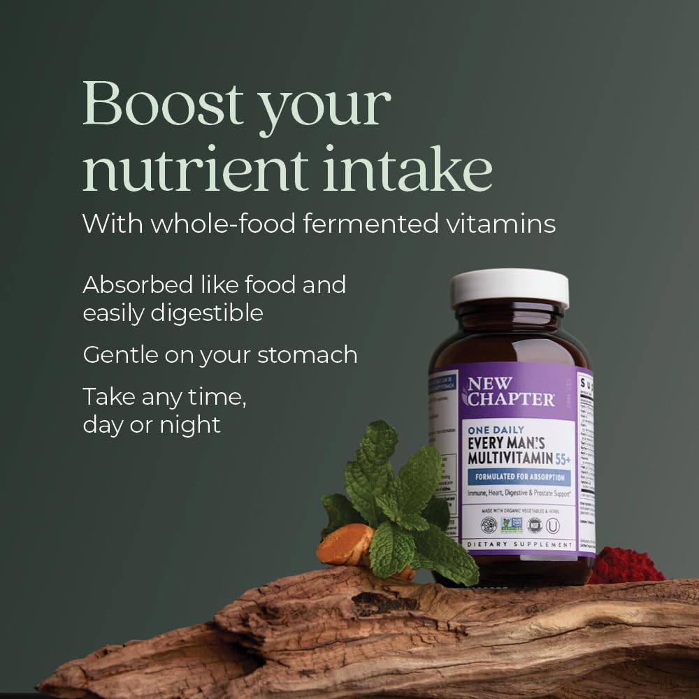 Fermented nutrients process in New Chapter multivitamin for better absorption
