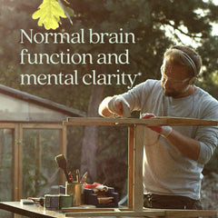Mind Shield capsules close-up designed for daily cognitive support
