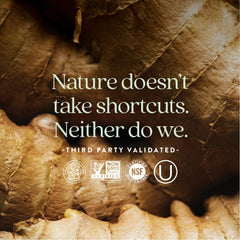 New Chapter Non-GMO verified, vegetarian, gluten-free vitamins for clean sourcing