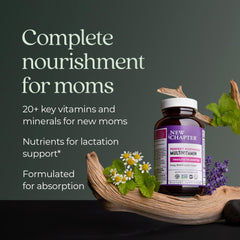 New Chapter Perfect Postnatal organic vegetables and herbs deliver clean nutrition