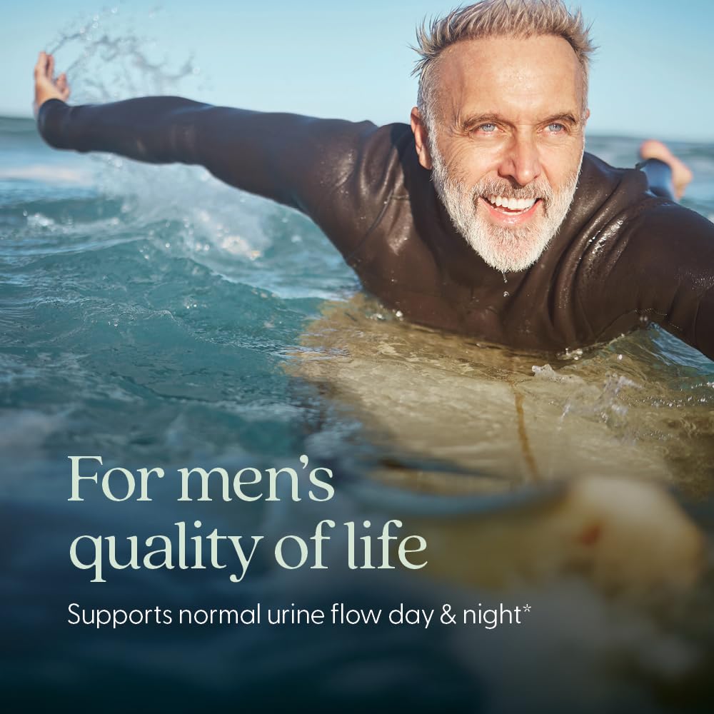New Chapter Prostate 5LX capsules close-up, a vegetarian option for ongoing prostate support.