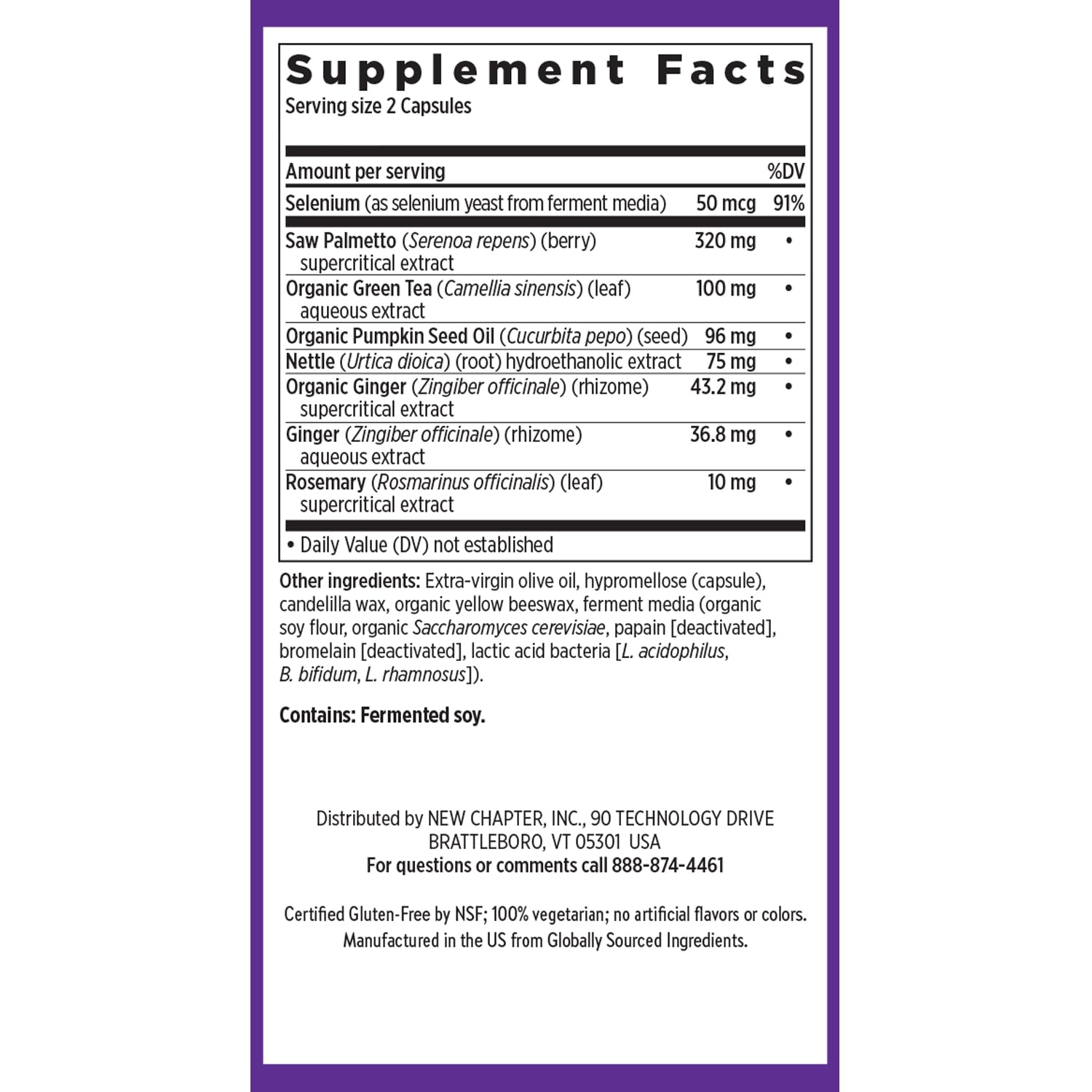 New Chapter Prostate 5LX capsules poured from bottle, easy daily ritual for men’s health.