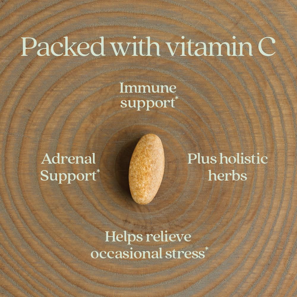 New Chapter Vitamin C Immune Defense tablet view for easy daily intake.