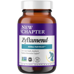 New Chapter Zyflamend joint capsules 180 support comfortable movement.