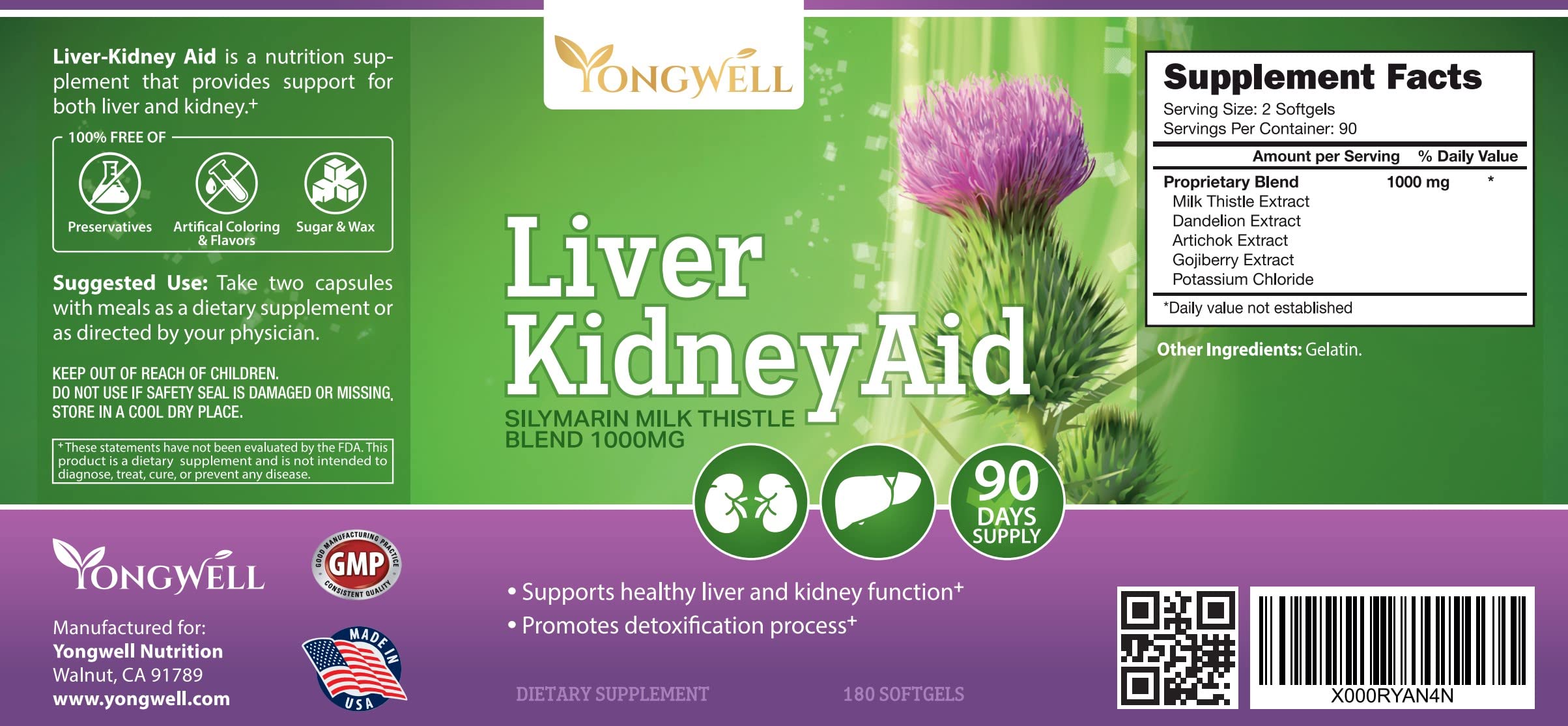 New Green Nutrition Liver Kidney Aid on a wellness setup for everyday routine.