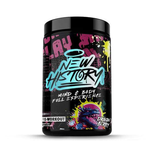 New History Dragon Berry can front energizes focus and training energy