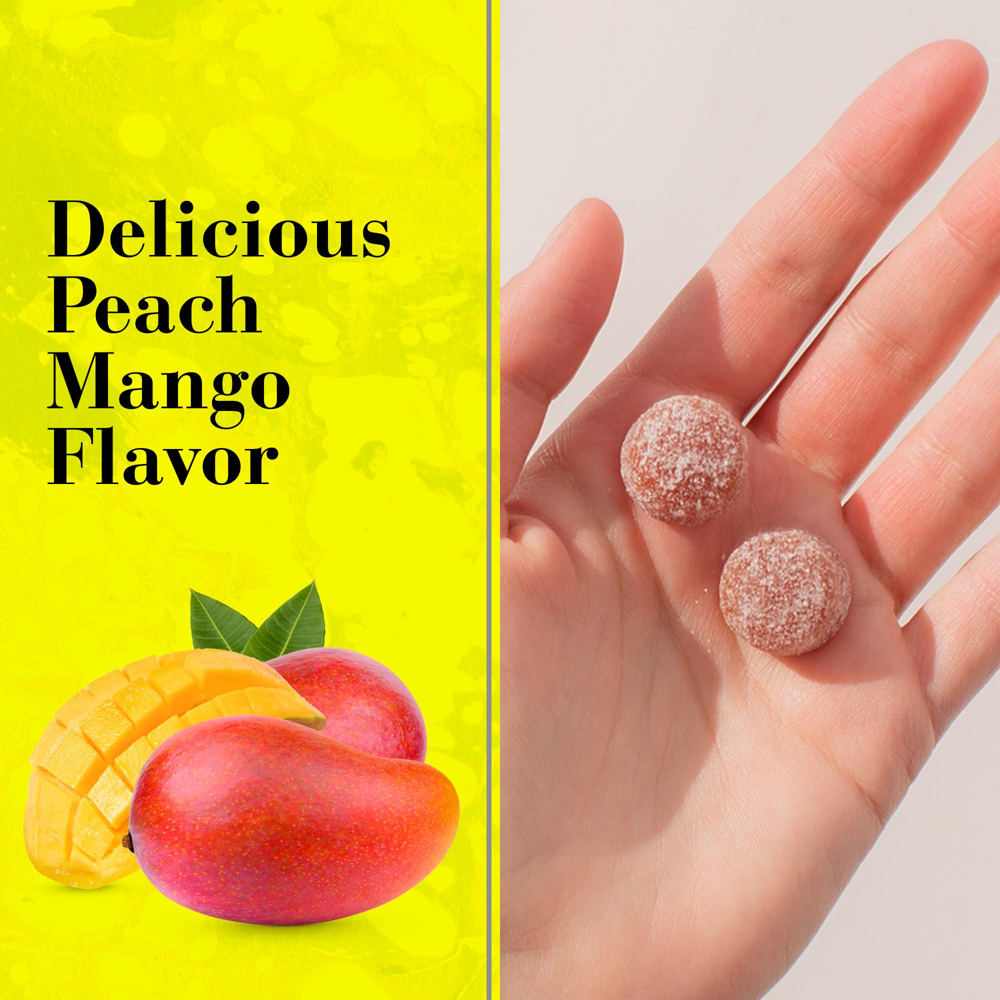 Label view of New Nordic Active Liver Gummies highlighting vegan and sugar-free features.