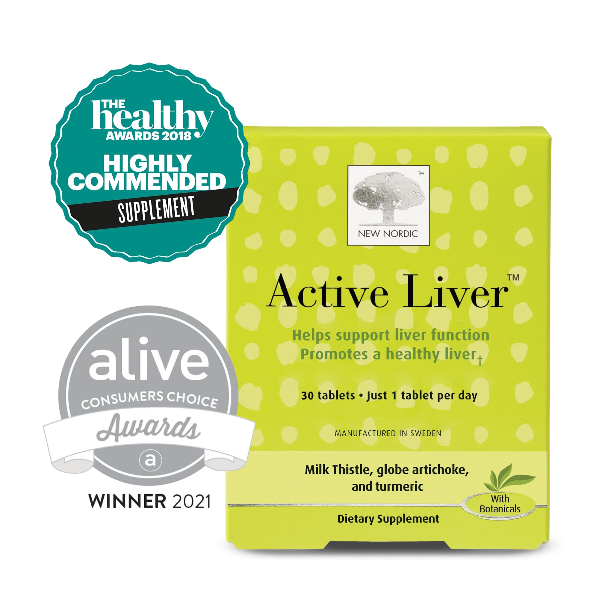 NEW NORDIC Active Liver 3-month pack for consistent daily care.