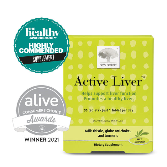 NEW NORDIC Active Liver 3-month pack for consistent daily care.