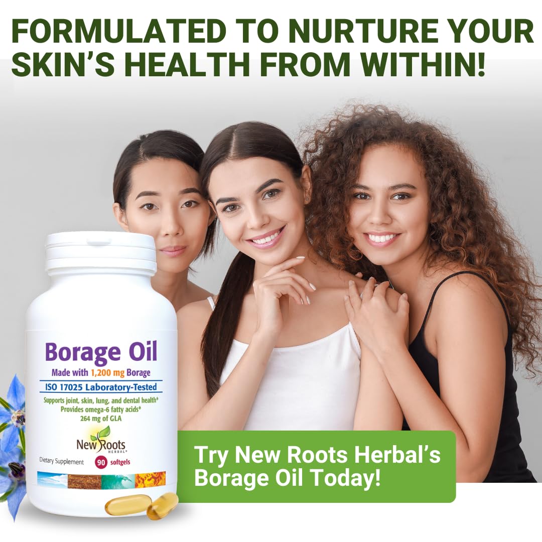 NEW ROOTS HERBAL open softgel bottle ready for everyday wellness routine.