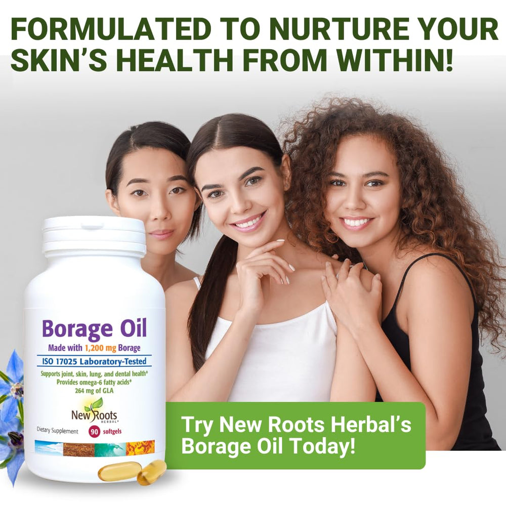NEW ROOTS HERBAL open softgel bottle ready for everyday wellness routine.