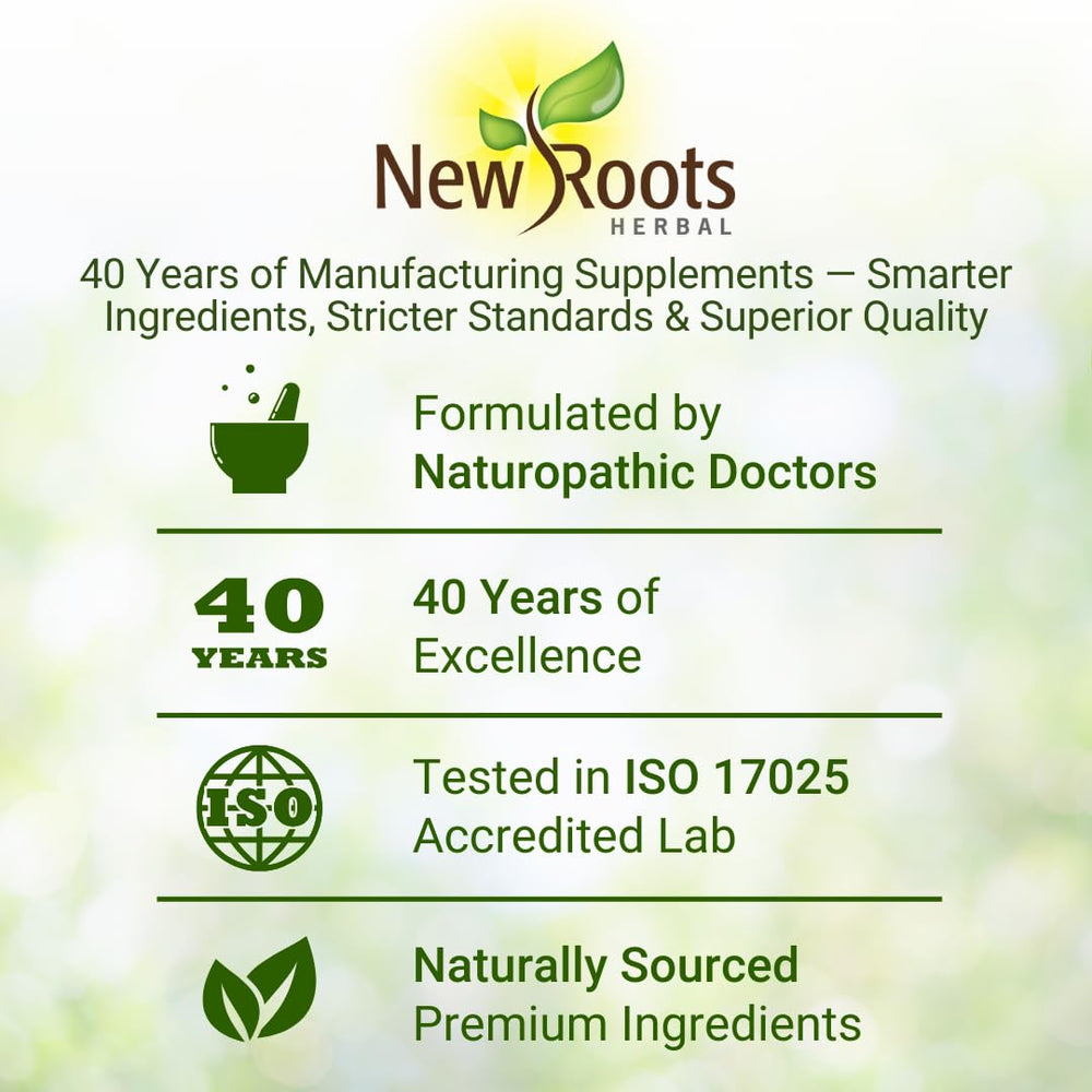 NEW ROOTS HERBAL iron absorption support for daily wellness