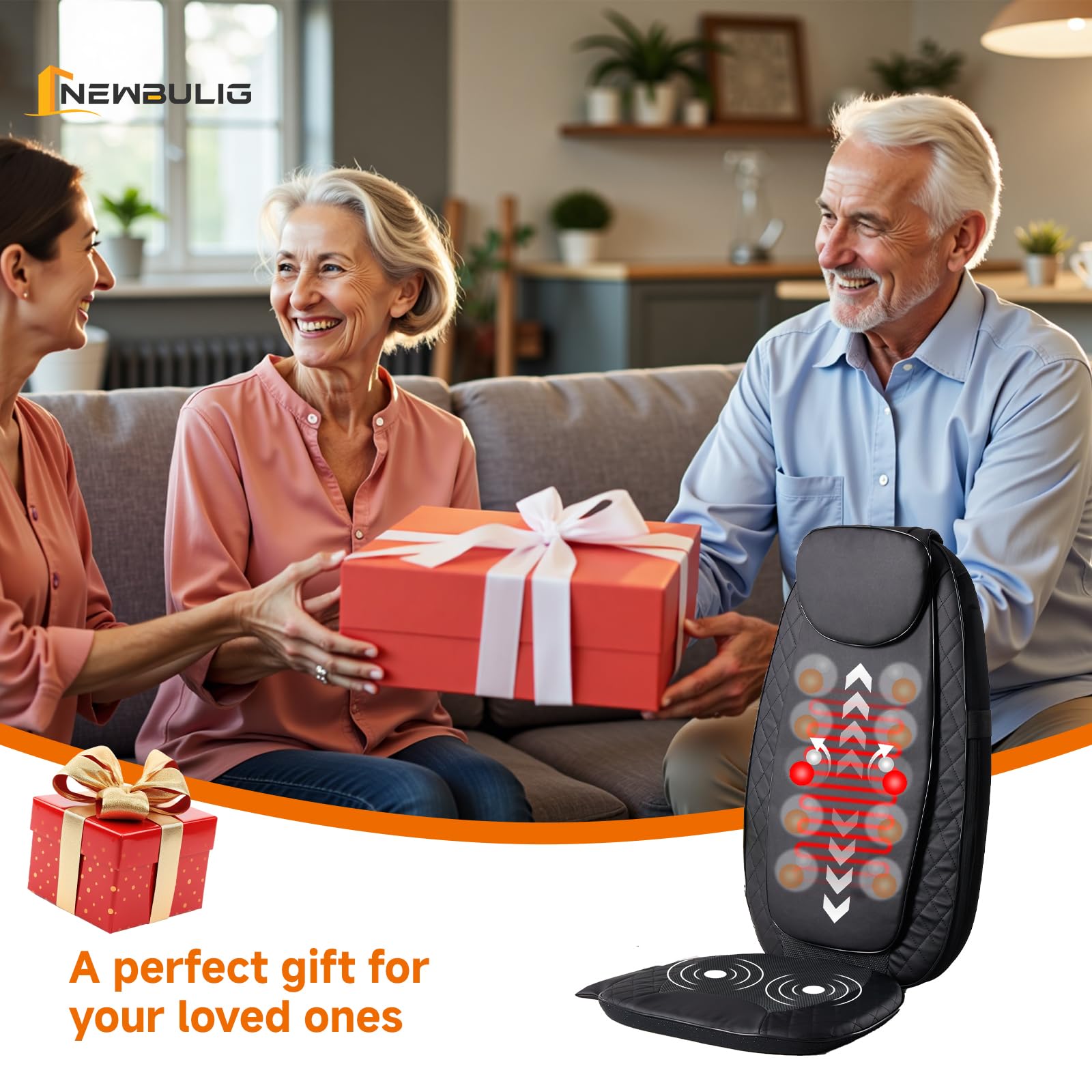 NEWBULIG massager ships in gift-ready packaging for thoughtful gifting
