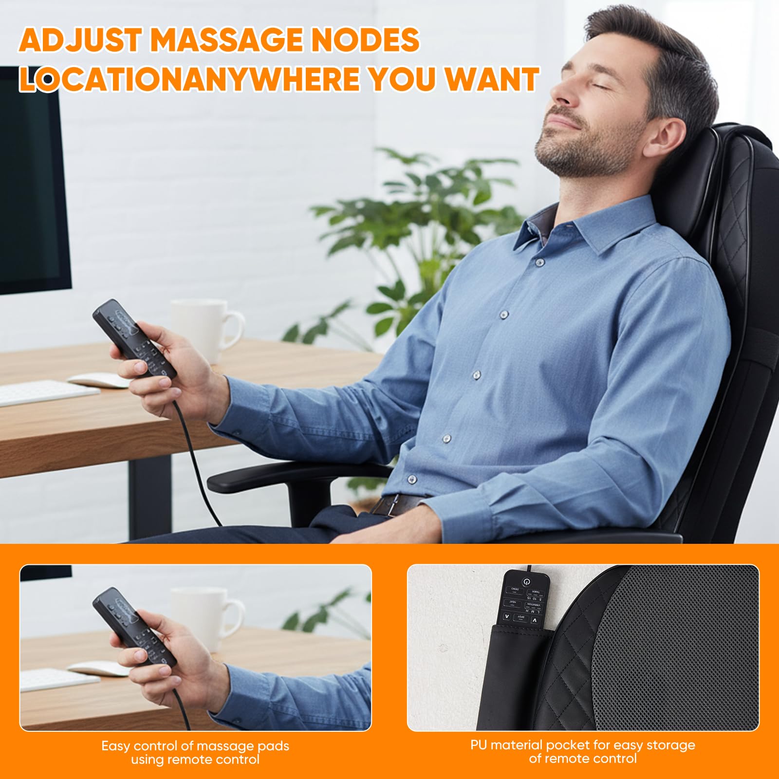 NEWBULIG easy-use controls simplify selecting zones and speeds.