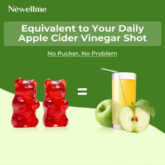 NEWELLME ACV Gummies sugar-free formula ideal for sugar-conscious routines