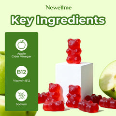 Newellme sugar-free ACV gummies offer fruity taste without vinegar aftertaste.