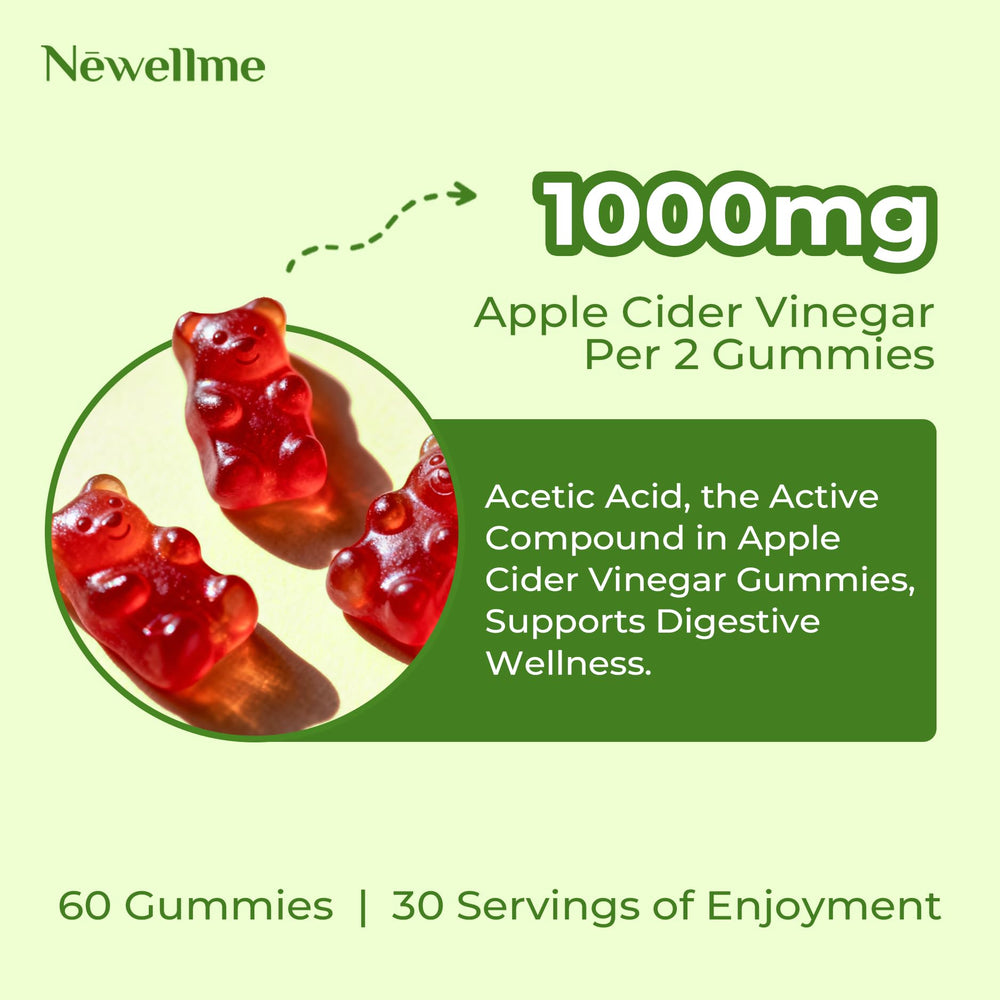 Newellme vegan multivitamin gummies are non-GMO and gluten-free.