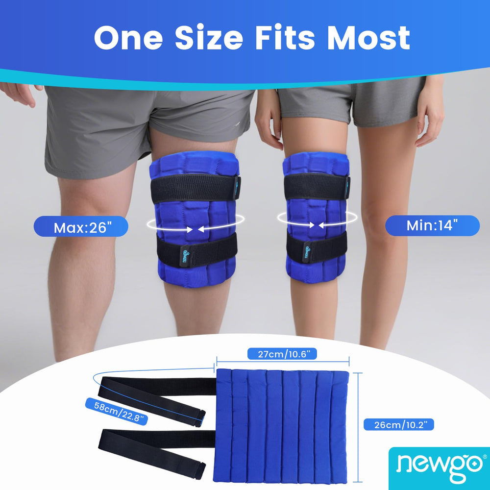 NEWGO knee ice pack easy wear and maintenance for daily use.
