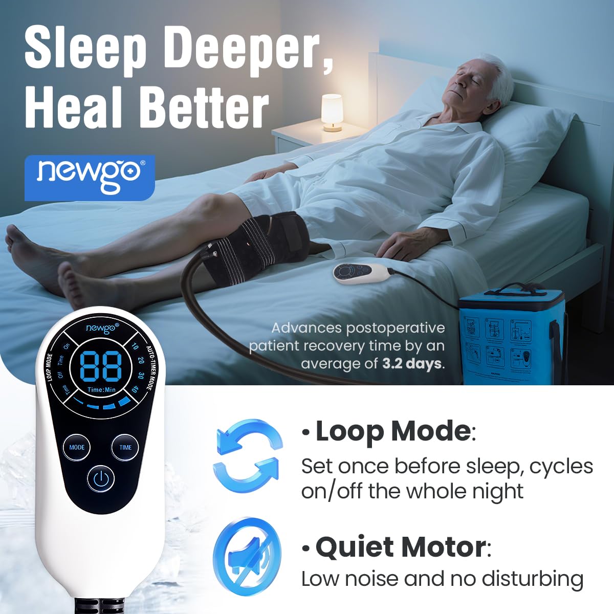 NEWGO programmable timer panel enables customizable cooling schedules