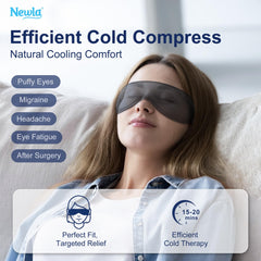NEWLA eye mask uses soft gel that molds to the face