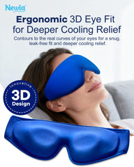 NEWLA eye mask adjustable strap for secure, personalized fit.