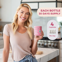 Newolite NAD+ serving two capsules demonstrates the daily portion.
