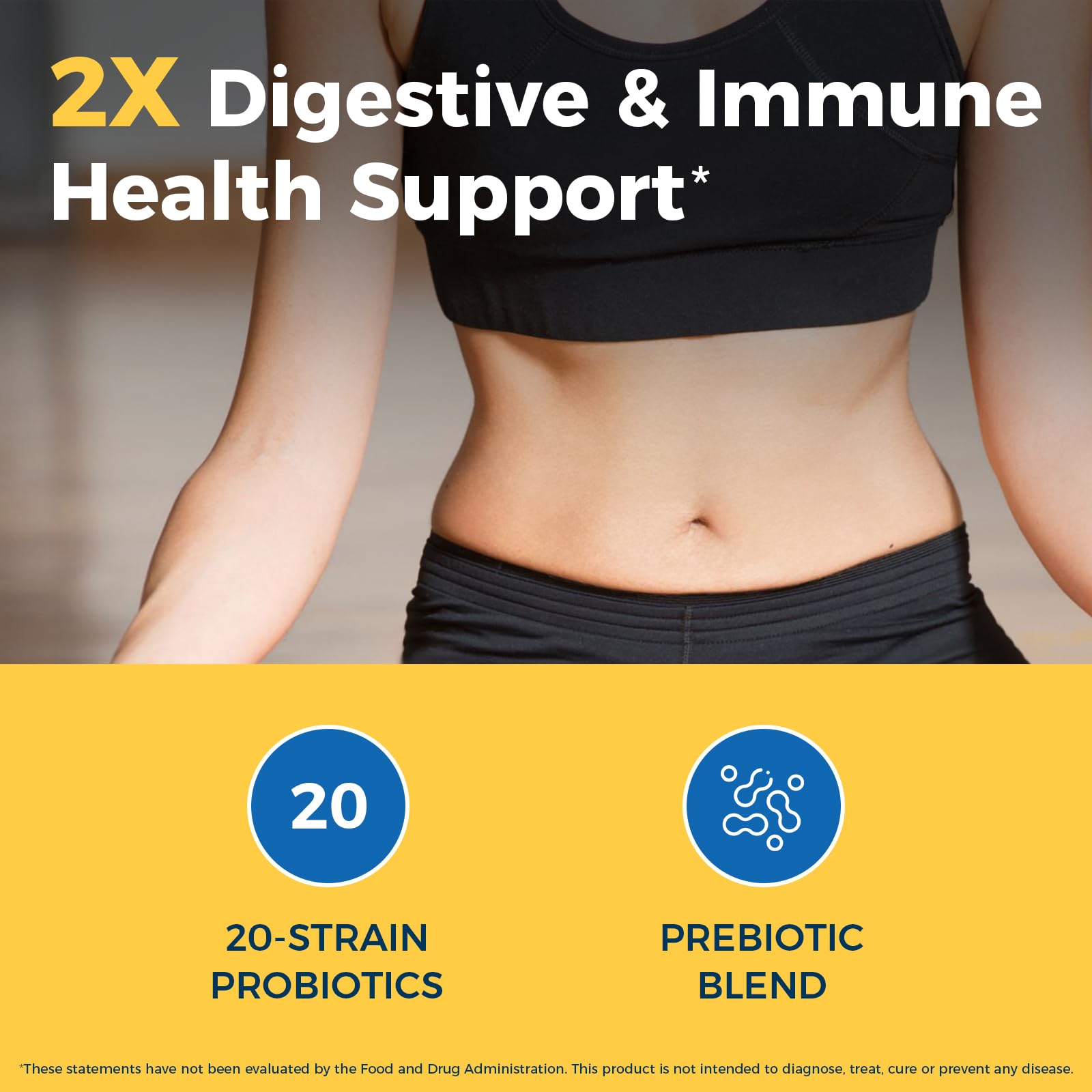 NewRhythm Probiotics targeted release icon reinforces durability in stomach