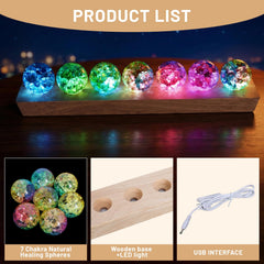 NewRiu colorful spheres add a calming, decorative energy to any space.