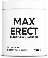 Newt Male Performance bottle front with bold branding and vitality-focused formula.
