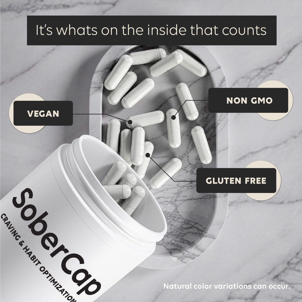 Newt SoberCap packaging on a shelf speaks to trusted, GMP-certified production.