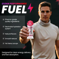 NewTrition Energy Gel Hydration Support helps maintain fluids in long sessions.