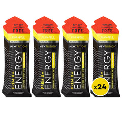 NewTrition Extra Strength Energy Shot pineapple bottle for quick focus on the go.