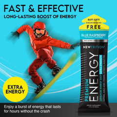 NewTrition Extra Strength Energy Shot mystic-melon bottle boosts alertness during workouts